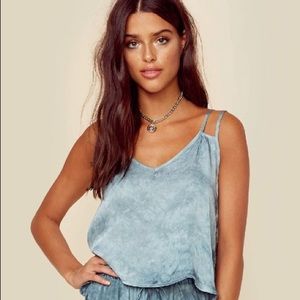 Blue Life Tops - Blue Life Cali Cami Orange Blue Life Tops - Blue Life Cali Cami Orange